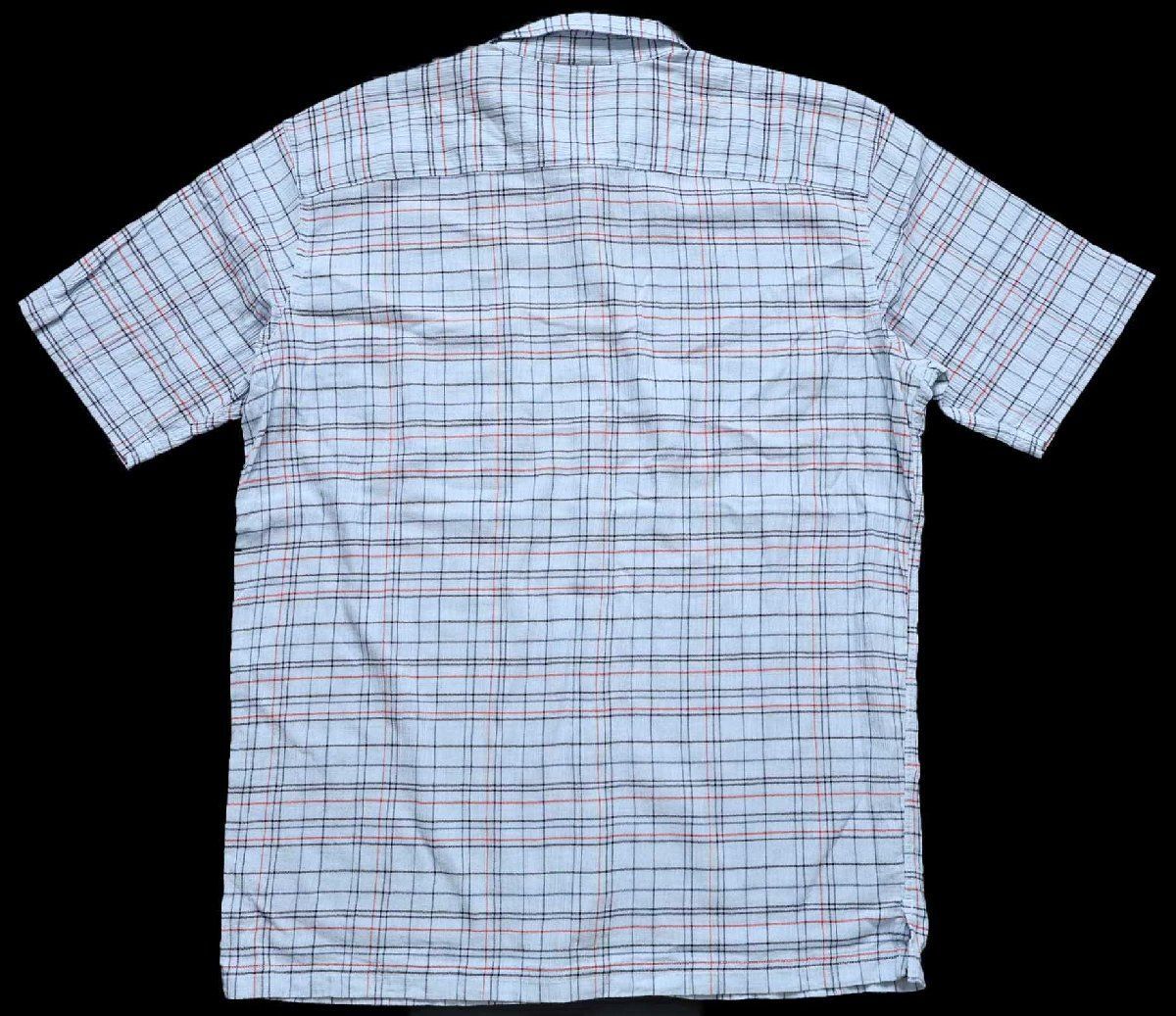 patagoniaパタゴニア A/C Shirts チェック 半袖 オーガニックコットン ガーゼシャツ FADB XL★アウトドア キャンプ ビッグサイズ