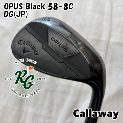 【中古】ウェッジ キャロウェイ OPUS Black 58-8C◆DG(JP)◆S200◆58[8816]