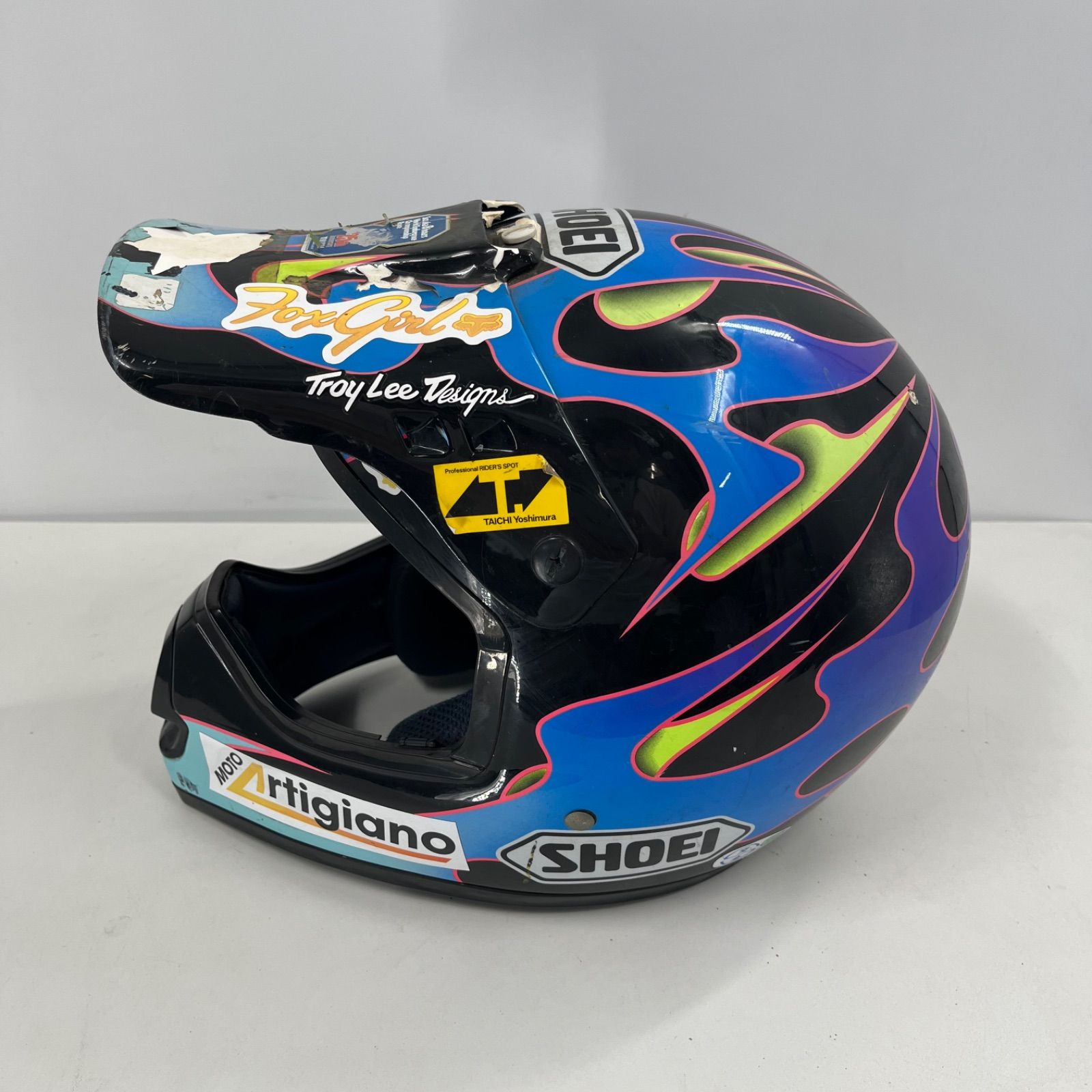 SHOEI Troy Lee Designs モトクロスヘルメット L 59-60cm ビンテージ
