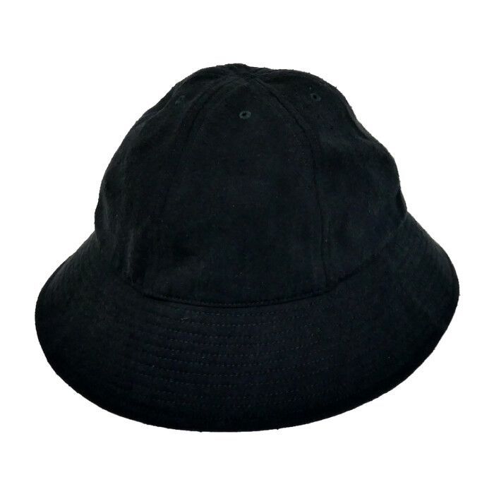 COMOLI コモリ 国内正規 26SS シルクネップ ハット D01-07002 BLACK
