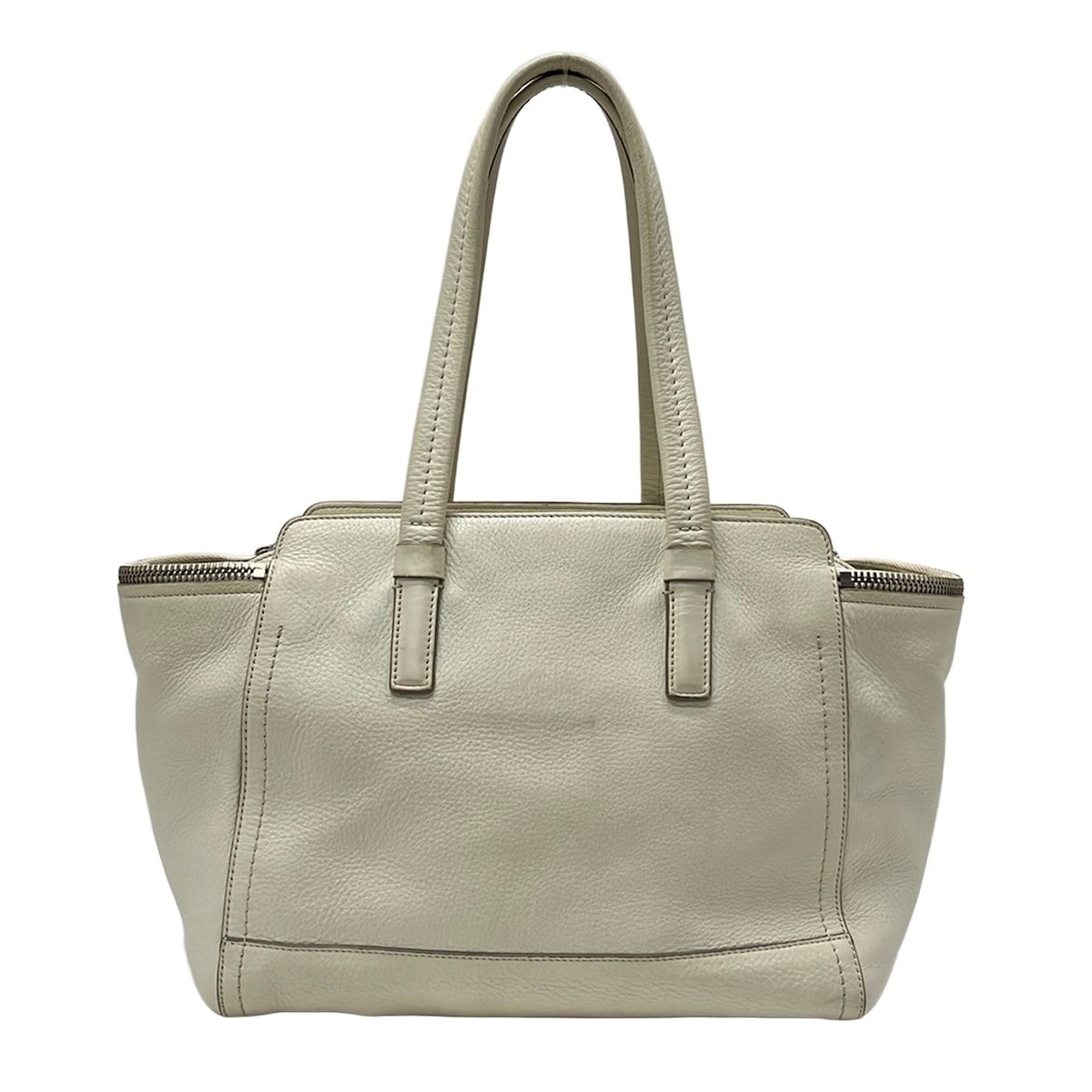 FERRAGAMO/SalvatoreFerragamo(サルバトーレフェラガモ) ハンドバッグ アリアンナ 21D698 白 レザー