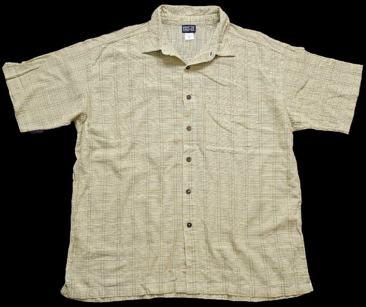 00s patagoniaパタゴニア A/C Yarn Dye Shirt チェック 半袖