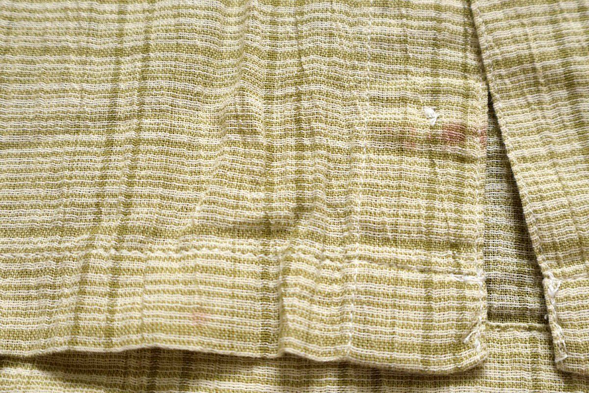 00s patagoniaパタゴニア A/C Yarn Dye Shirt チェック 半袖 オーガニックコットン ガーゼシャツ ACF XL★オールド ビッグサイズ