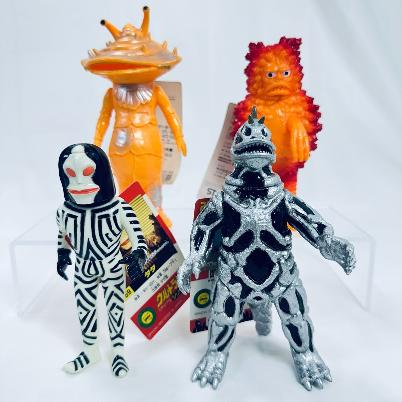 当時品 レア タグ付き ウルトラ怪獣シリーズ ソフビ セット カネゴン