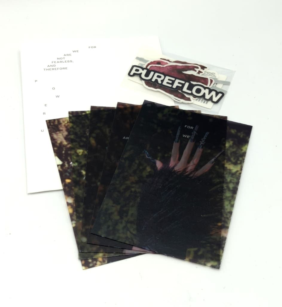 LE SSERAFIM PUREFLOW pt.1 POP-UP POSTCARD STICKER SET