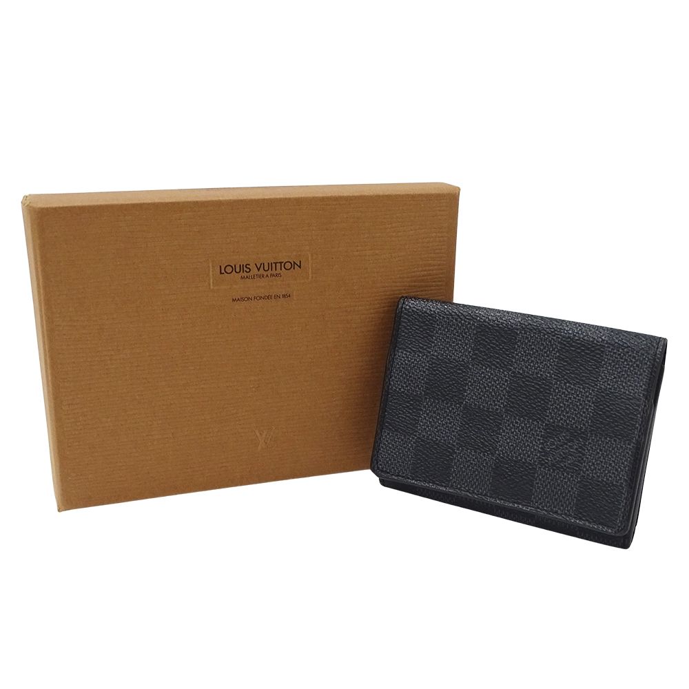 ルイ・ヴィトン LOUIS VUITTON カードケース ダミエ グラフィット