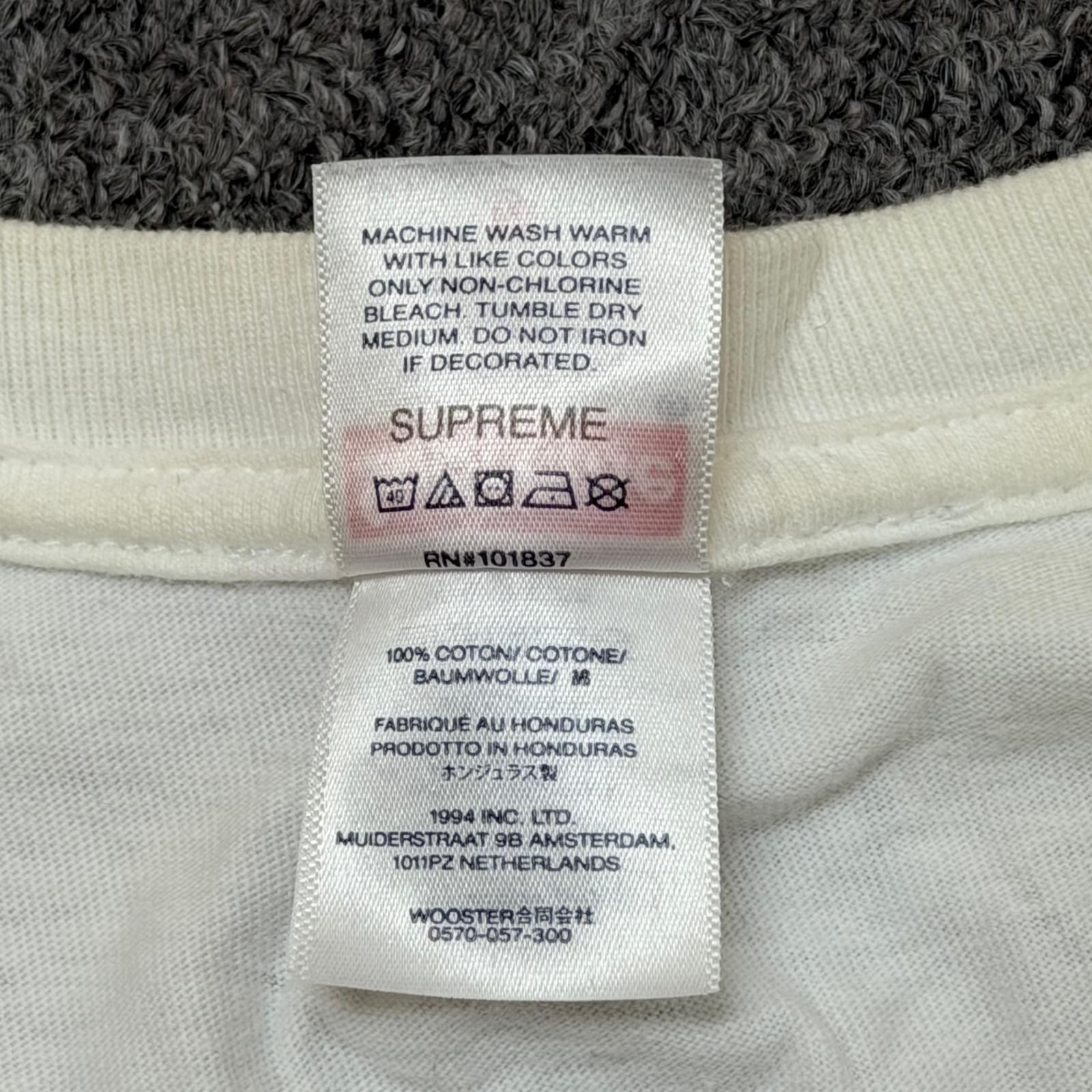国内正規 参考上代9,350 円 Supreme 25SS Damien Hirst Sheep Tee Tシャツ 半袖カットソー シュプリーム ホワイト M （5923M）