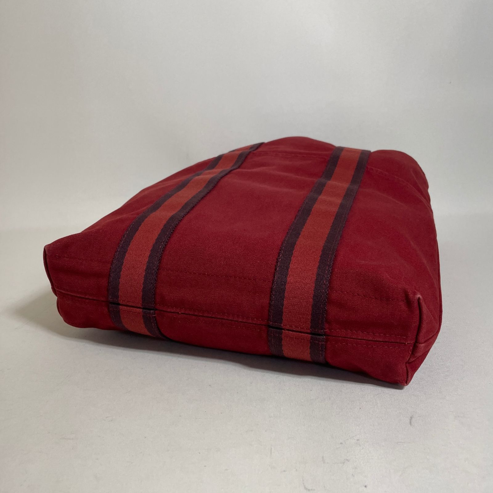 2606-40｜美品｜エルメス フールトゥ カバス トートバッグ レッド