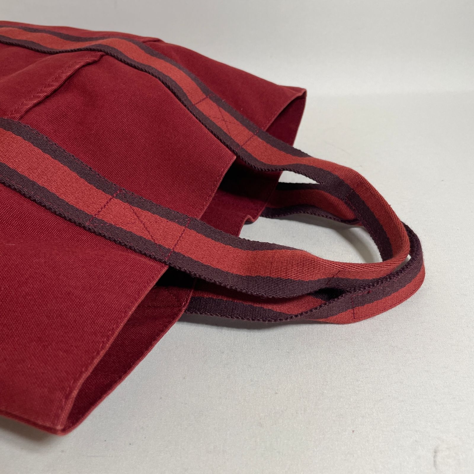 2606-40｜美品｜エルメス フールトゥ カバス トートバッグ レッド