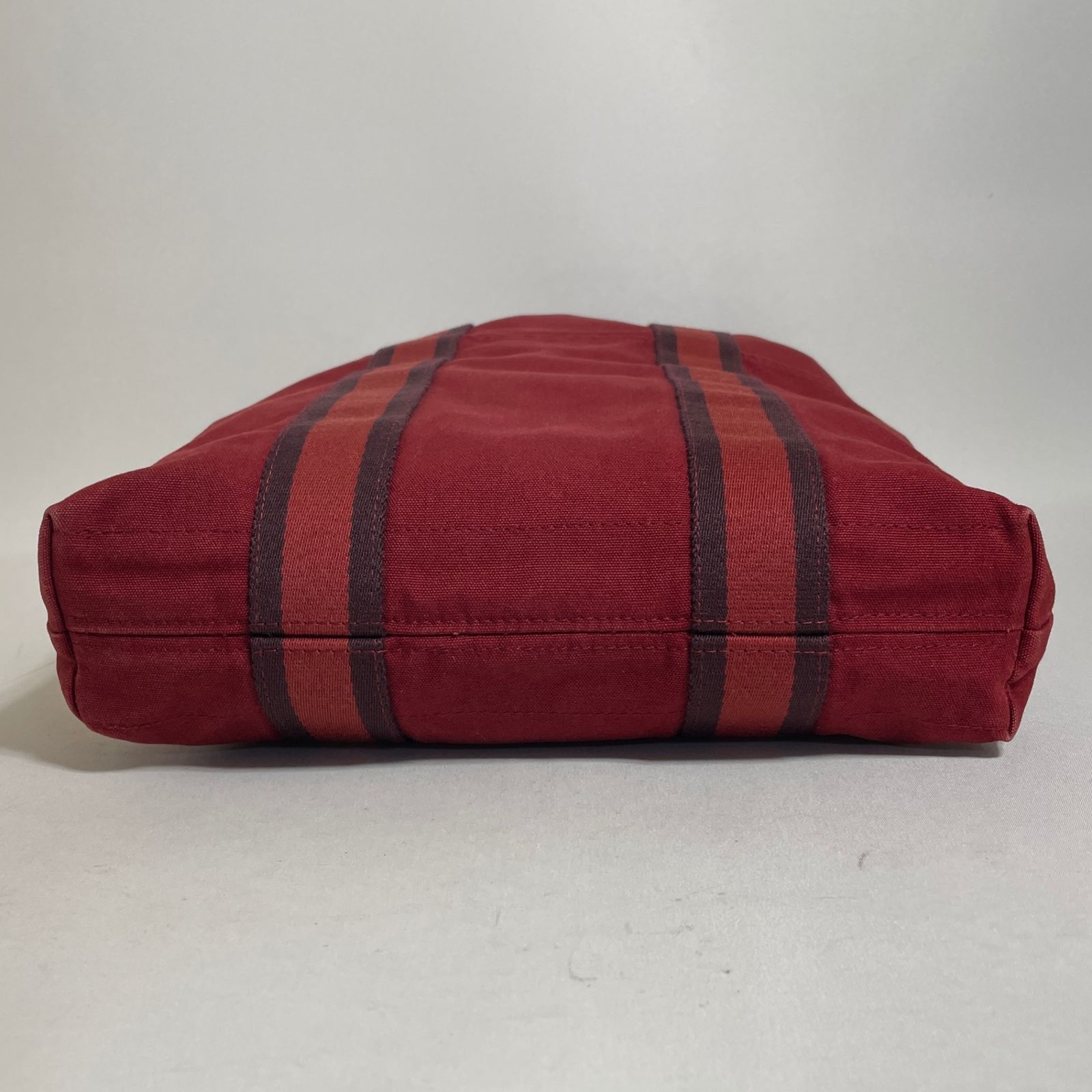 2606-40｜美品｜エルメス フールトゥ カバス トートバッグ レッド