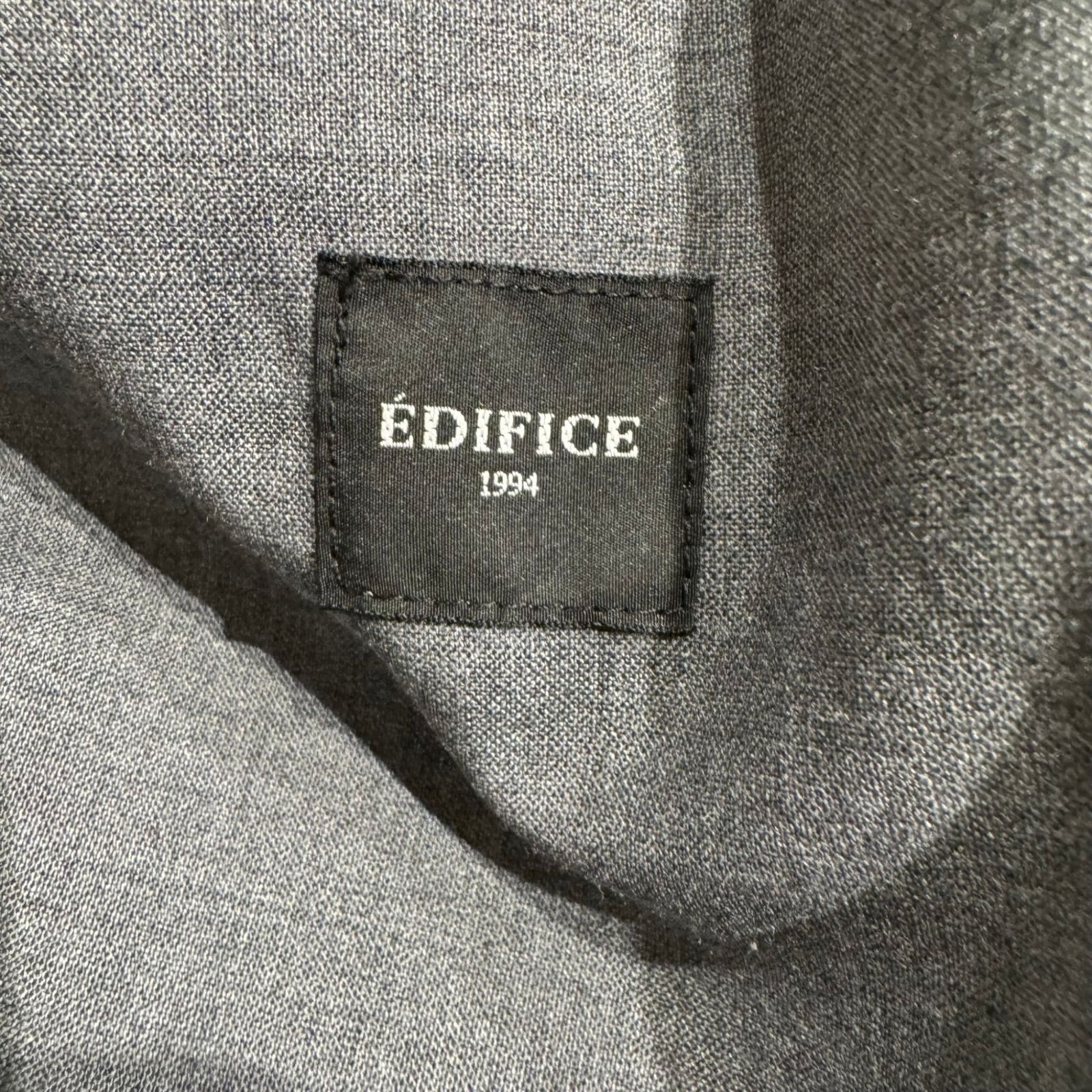 EDIFICE (エディフィス) Washable トロピカル シャツ ジャケット 26010300601010 グレー S