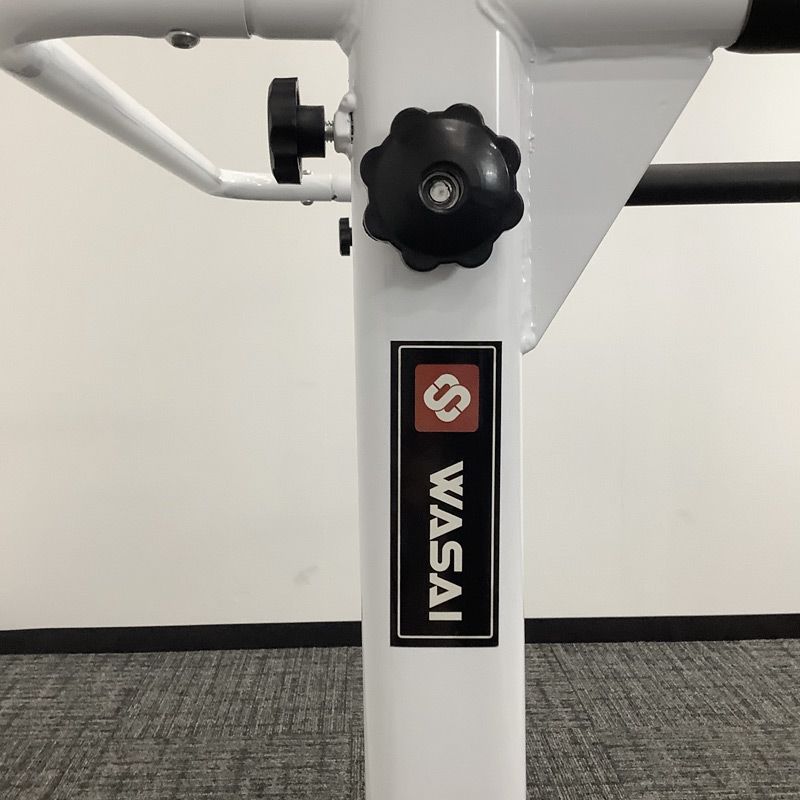 中古 ぶら下がり健康器 WASAI BS30W 白 スタンド式 懸垂器具マシン 筋 