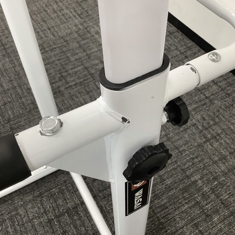 中古 ぶら下がり健康器 WASAI BS30W 白 スタンド式 懸垂器具マシン 筋