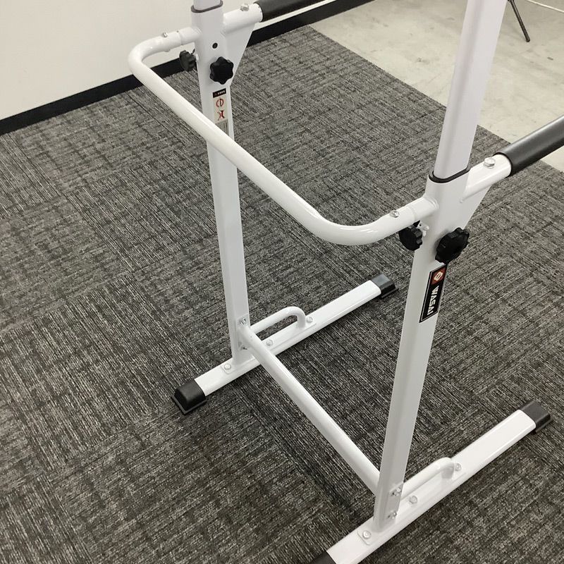 中古 ぶら下がり健康器 WASAI BS30W 白 スタンド式 懸垂器具マシン 筋