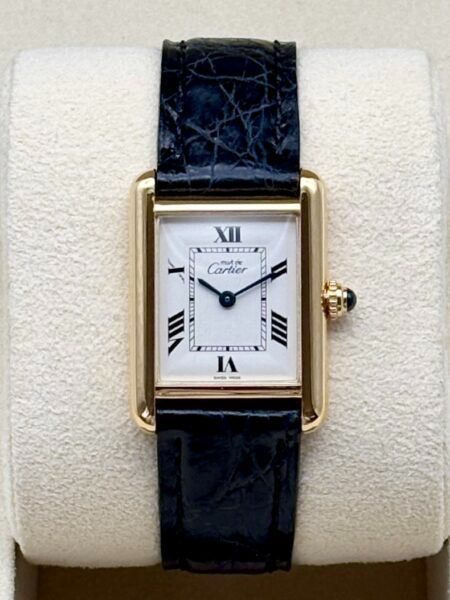 CARTIER カルティエ W1013654 MUST TANK マストタンク WT GP SM【管理№3-1】