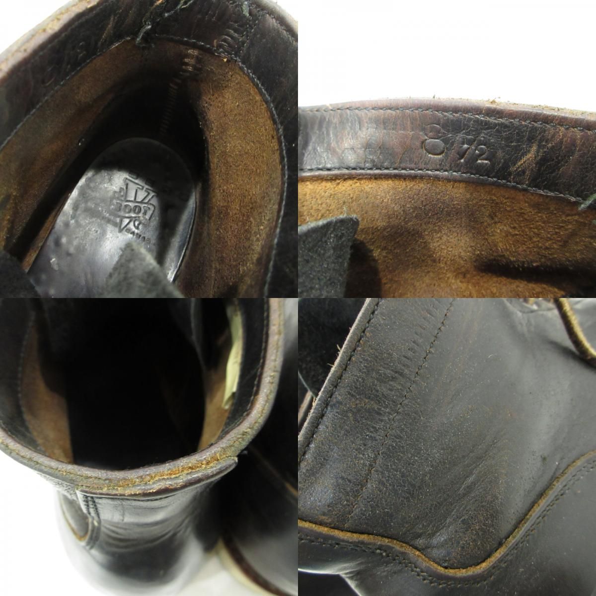 【三重本店】 中古 VIBERG | ヴァイバー サービスブーツ ブーツ 1950 ブラック サイズ：8・1/2 【127】
