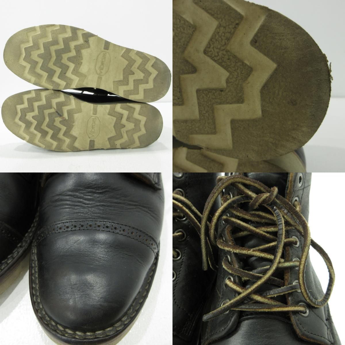 【三重本店】 中古 VIBERG | ヴァイバー サービスブーツ ブーツ 1950 ブラック サイズ：8・1/2 【127】