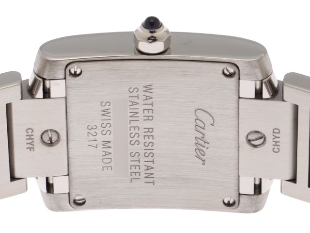 CARTIER カルティエ ウォッチ タンクフランセーズSM 時計 W51008Q3 腕時計 ステンレス ホワイト レディース【中古】 CARTIER カルティエ ウォッチ タンクフランセーズSM 時計 W51008Q3 腕時計 ステンレス ホワイト レディース【中古】