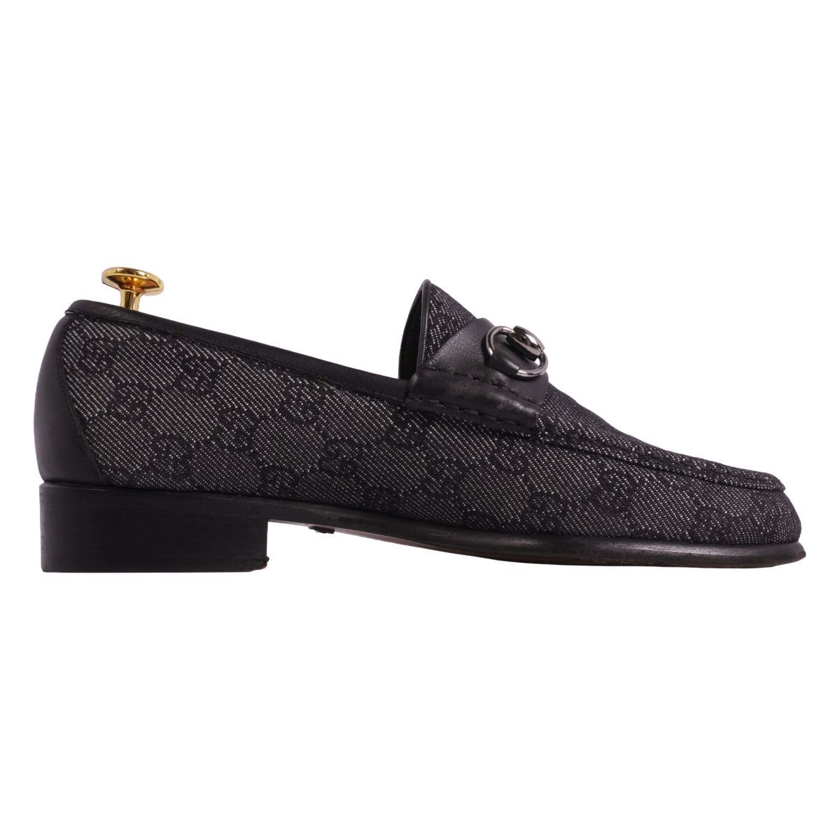 美品 グッチ GUCCI ローファー モカシン ホースビット レザー GGキャン 美品 グッチ GUCCI ローファー モカシン ホースビット レザー GGキャン