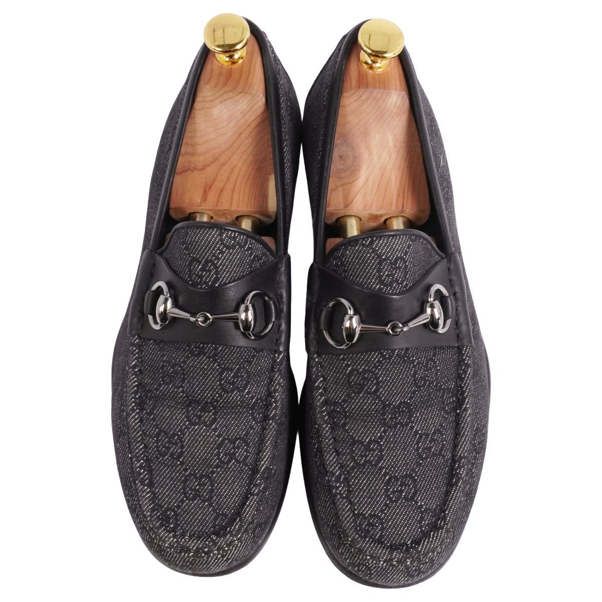 美品 グッチ GUCCI ローファー モカシン ホースビット レザー GGキャン 美品 グッチ GUCCI ローファー モカシン ホースビット レザー GGキャン