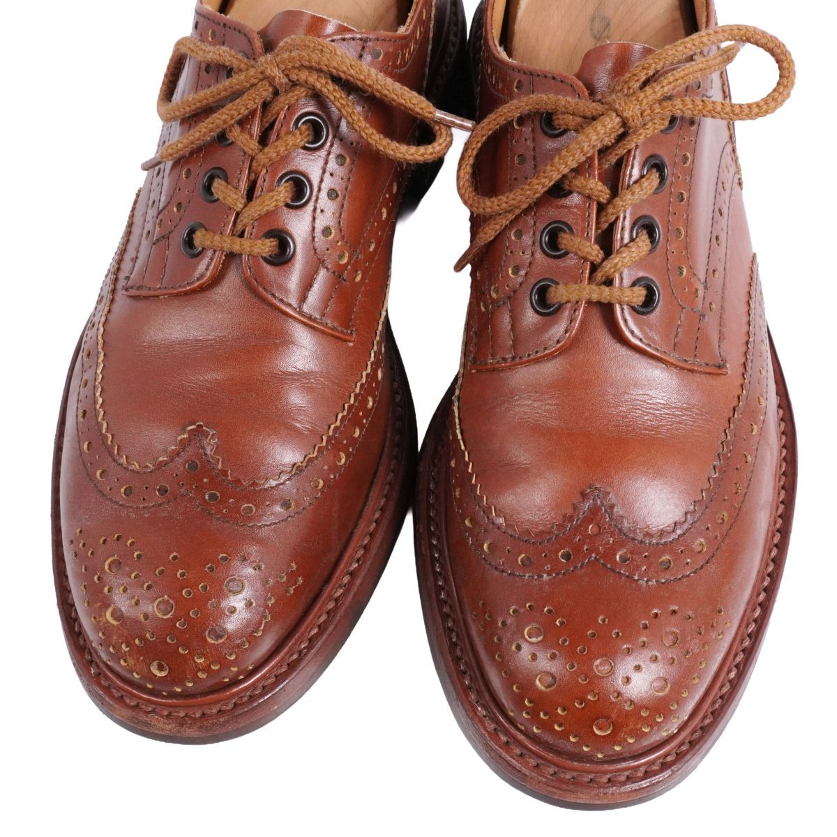 美品 トリッカーズ Trickers レザーシューズ BOURTON バートン