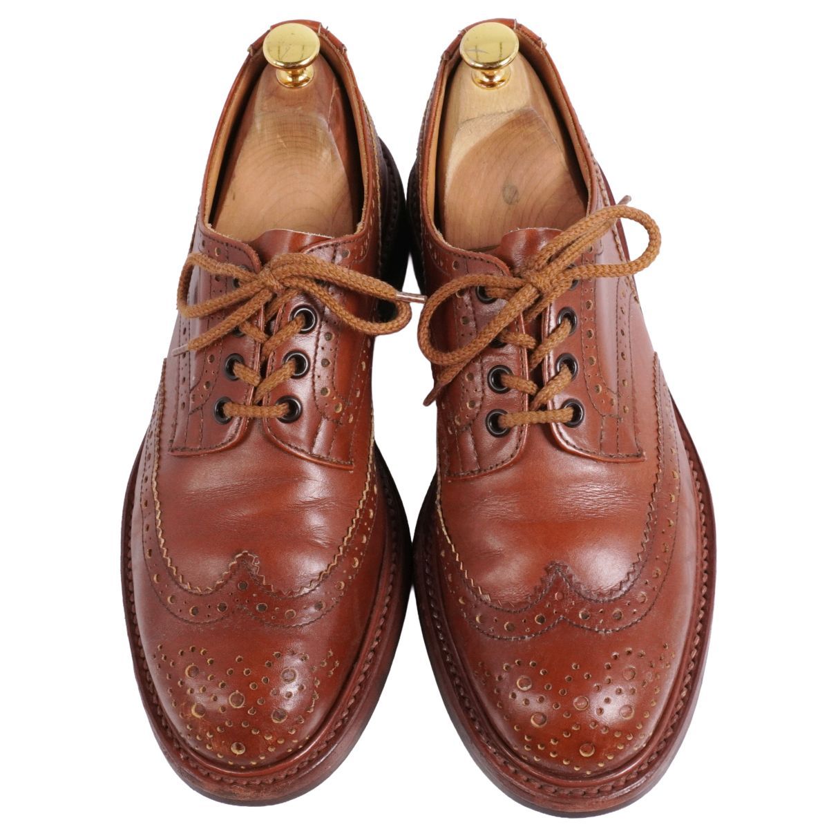 美品 トリッカーズ Trickers レザーシューズ BOURTON バートン