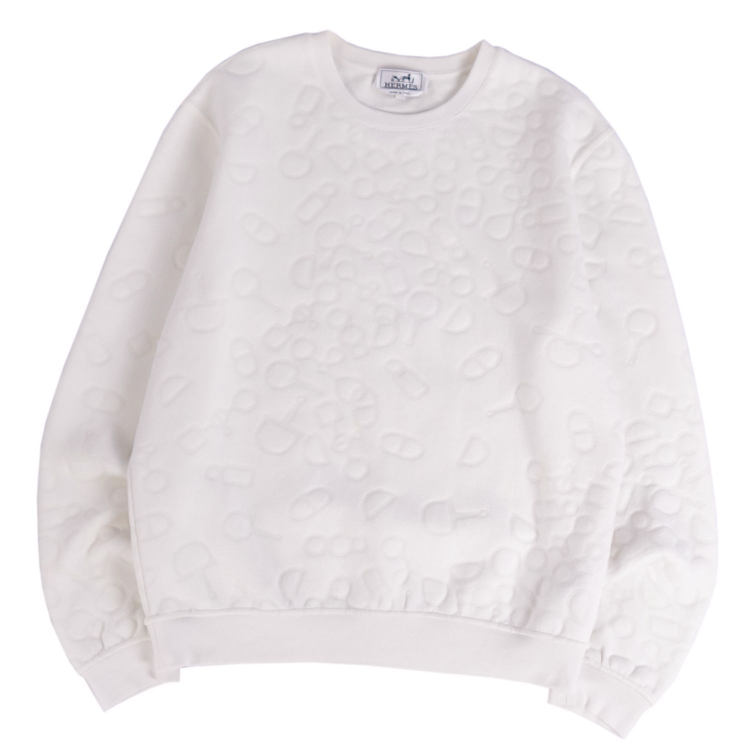 美品 エルメス HERMES 23SS スウェット トレーナー ロングスリーブ 