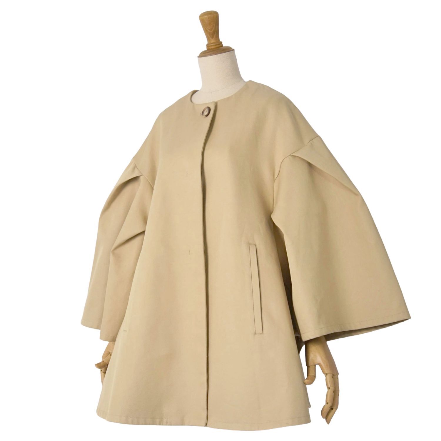 極美品 マックスマーラ Max Mara 2022年 白タグ コート ポンチョ
