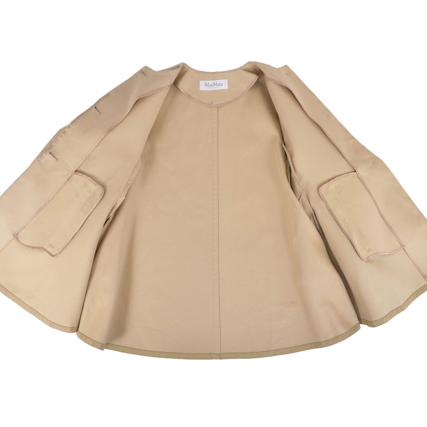 極美品 マックスマーラ Max Mara 2022年 白タグ コート ポンチョ
