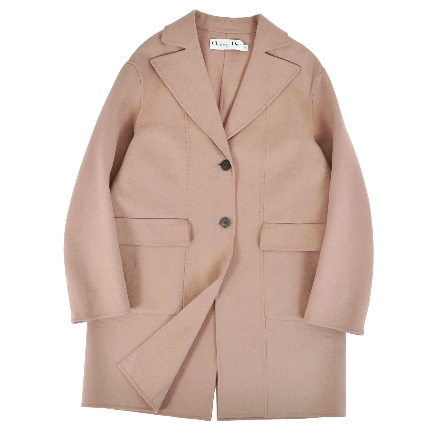 美品 クリスチャンディオール Christian Dior チェスターコート ロ