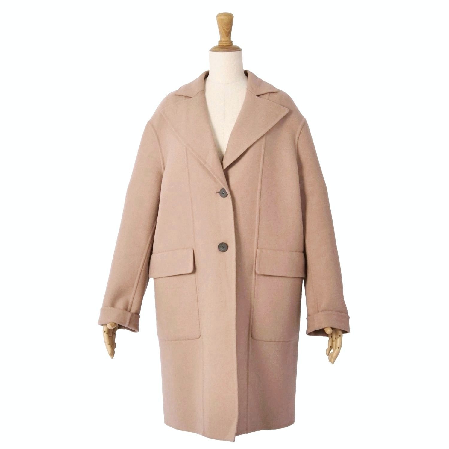 美品 クリスチャンディオール Christian Dior チェスターコート ロ