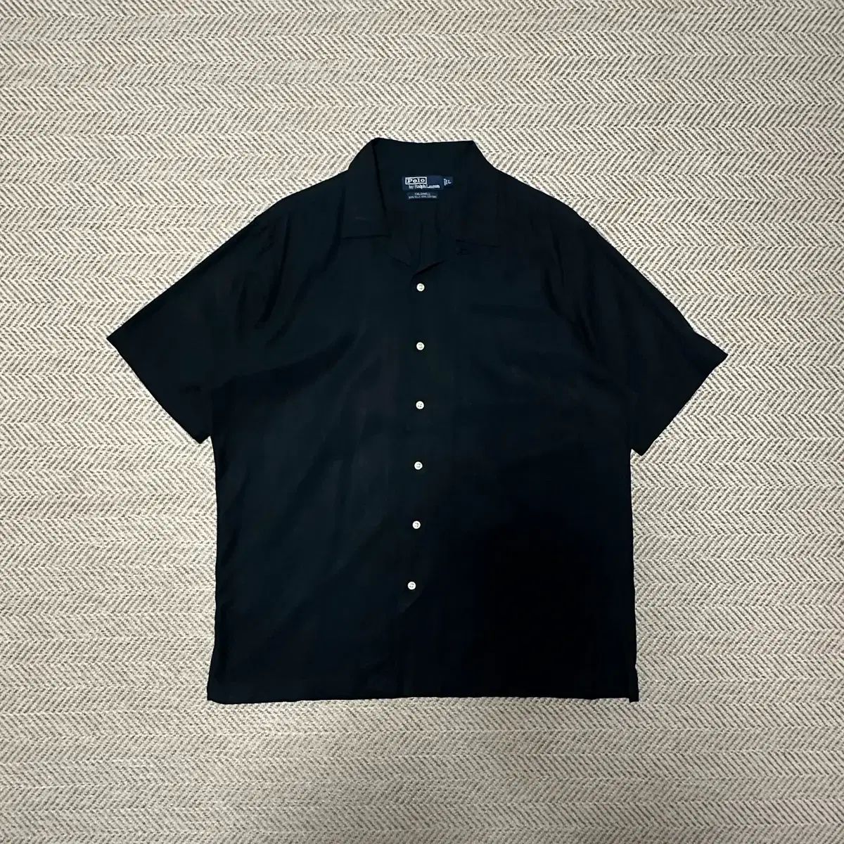 POLO RALPH LAUREN シルクオープンシャツ