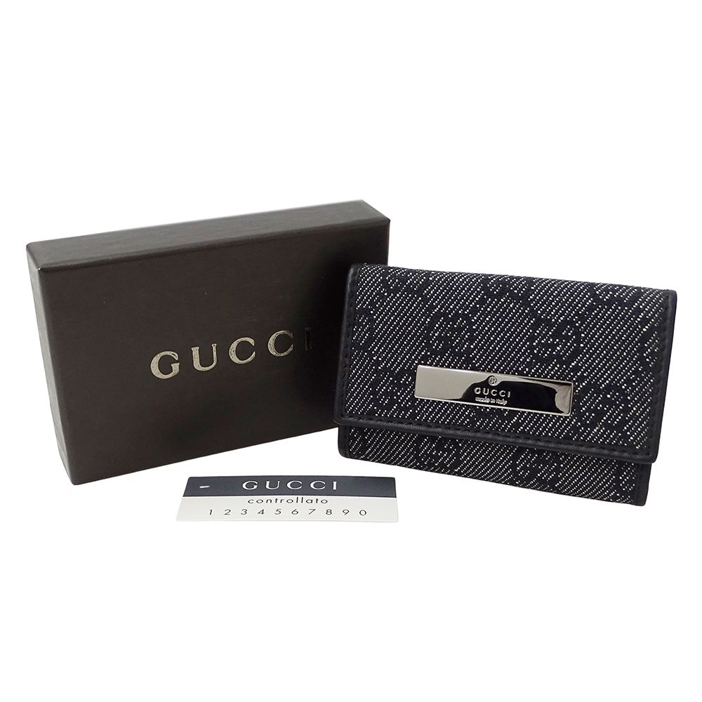 グッチ GUCCI キーケース メンズ ブランド 6連キーケース GGキャンバス