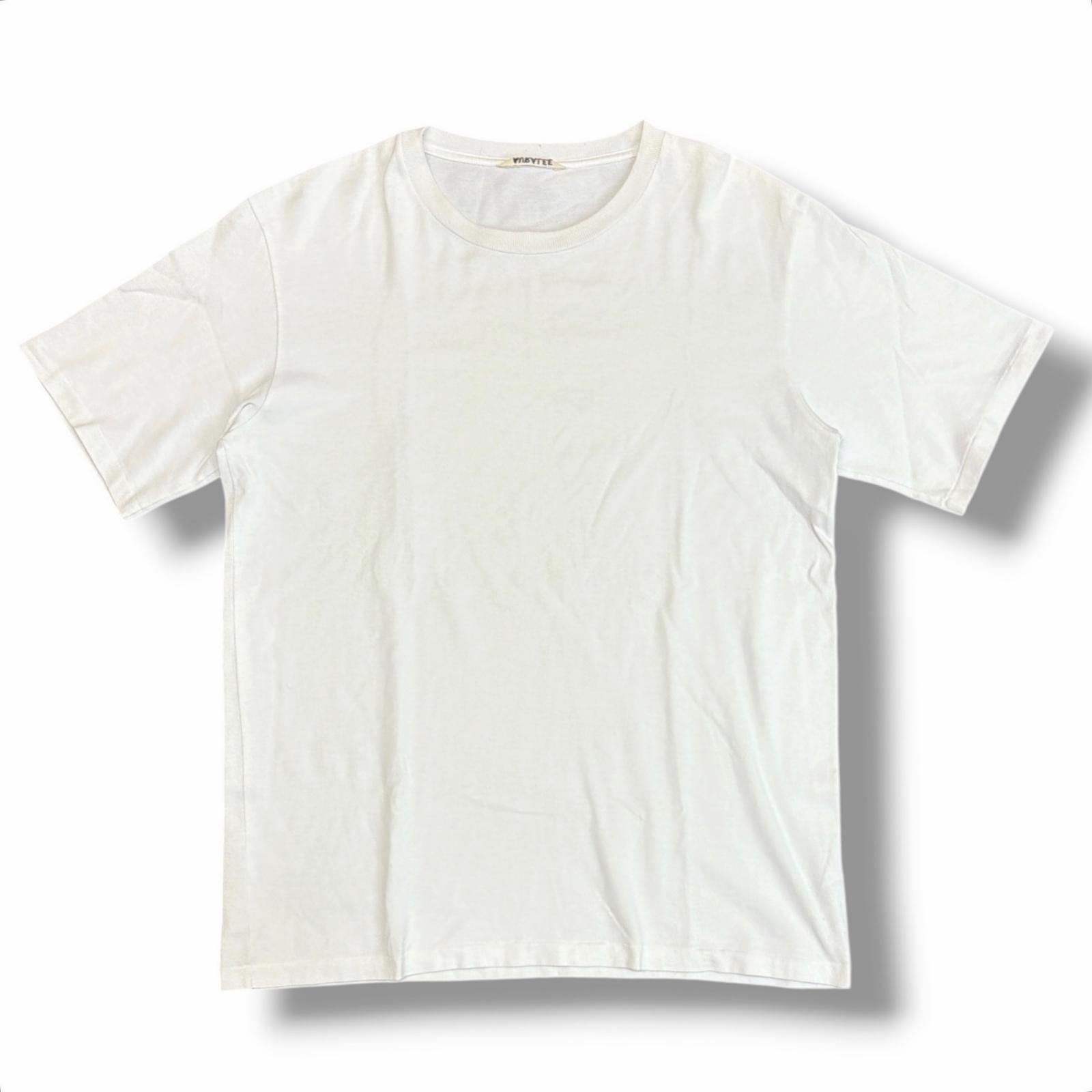 AURALEE クルーネックTシャツ 半袖カットソー オーラリー AOOP02GT ホワイト 3 （18533M）