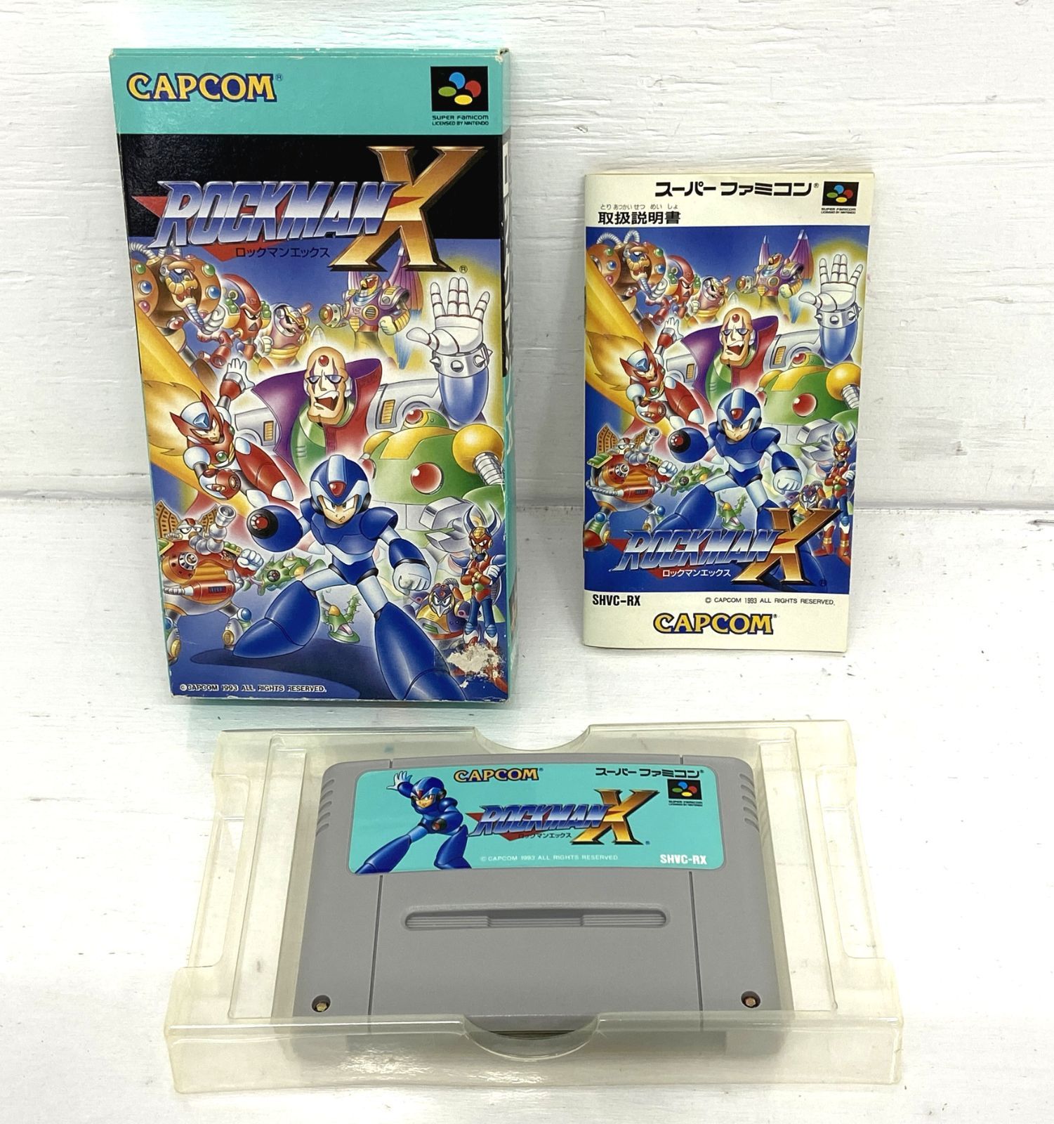 SFC いろいろ中古 盛岡25-0111] SFC ロックマンX・X2・X3 3本セット ☆動作確認済み