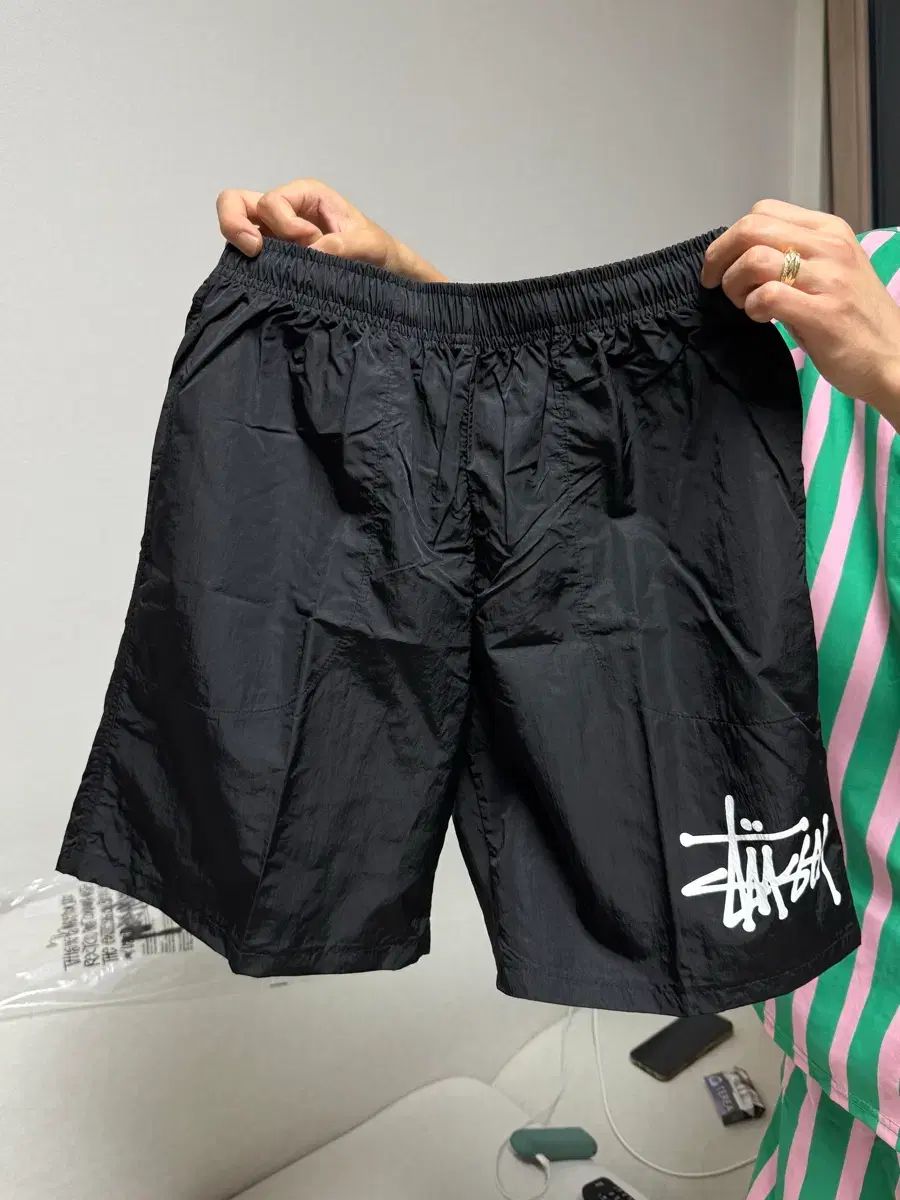 STUSSY ステューシー ハーフパンツ ブラック L XL