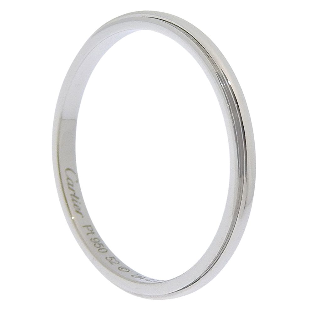 CARTIER】カルティエ ダムール ウエディングリング Pt950プラチナ 12号 