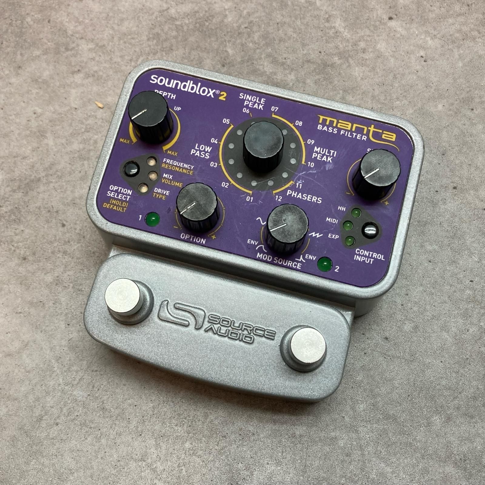 【三重本店】【楽器】 中古 SOURCE AUDIO | ソース オーディオ エフェクター SA223 Manta Bass Filter 【472】