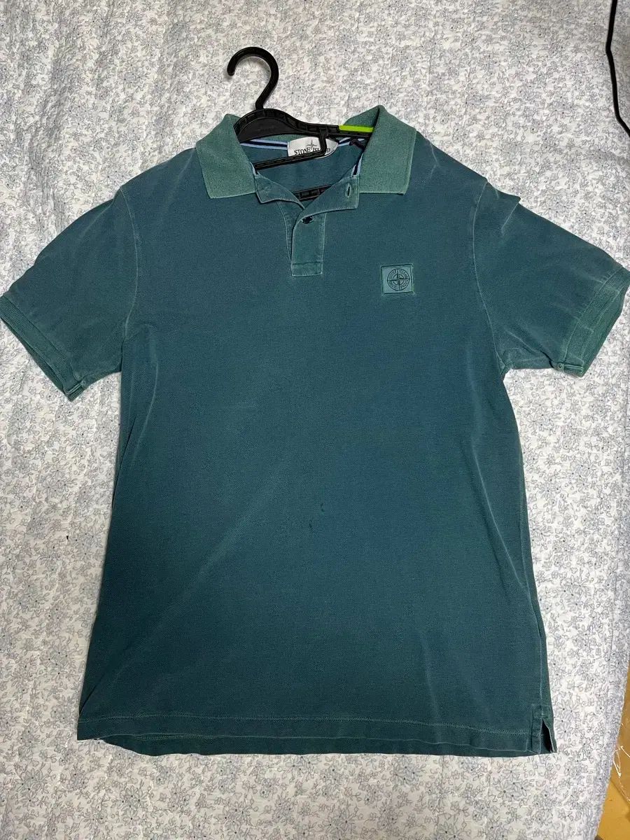 STONE ISLAND ストーンアイランド グリーン 半袖 カラーTシャツ ヴィンテージ
