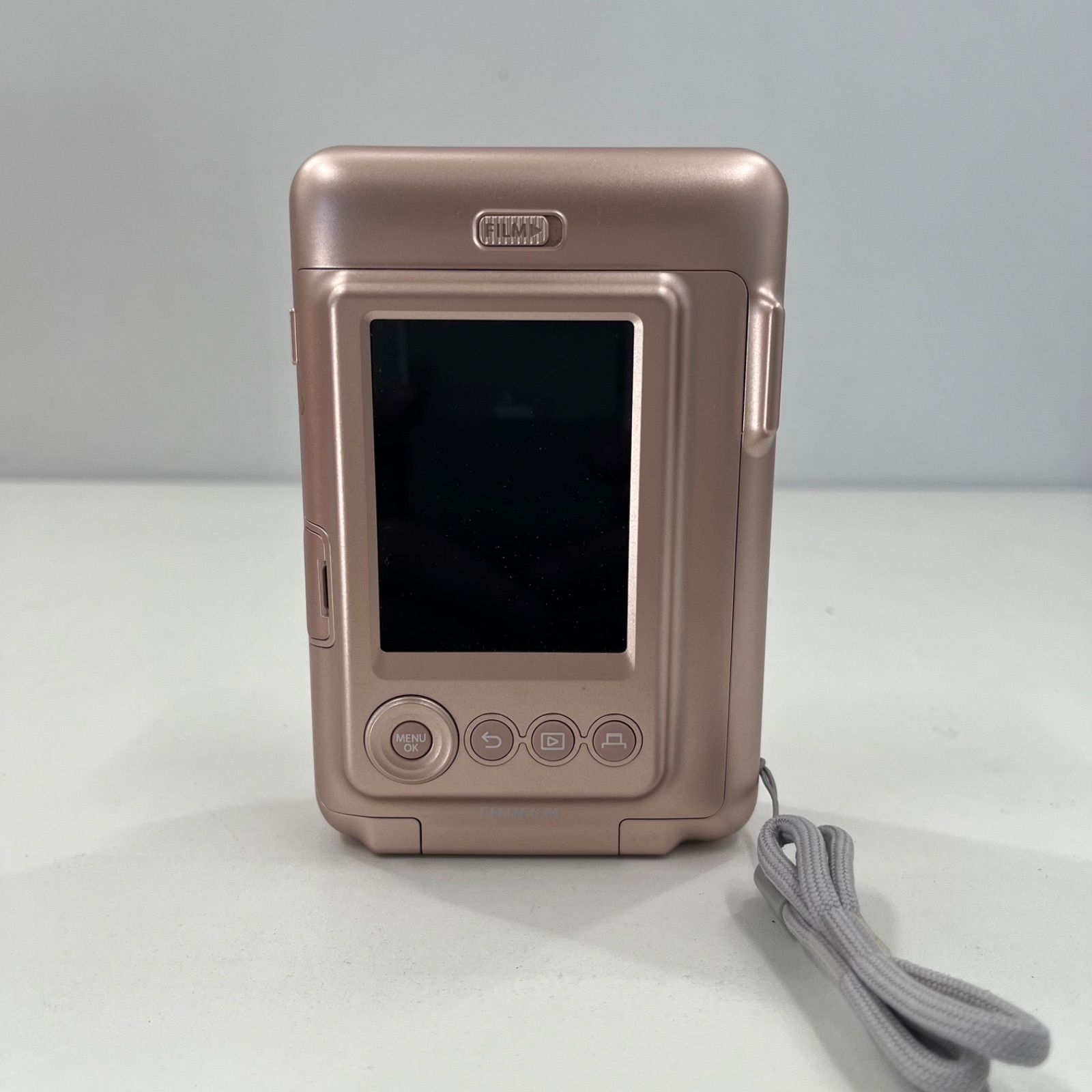 FUJIFILM instax mini LiPlay ブラッシュゴールド 元箱付 - メルカリ