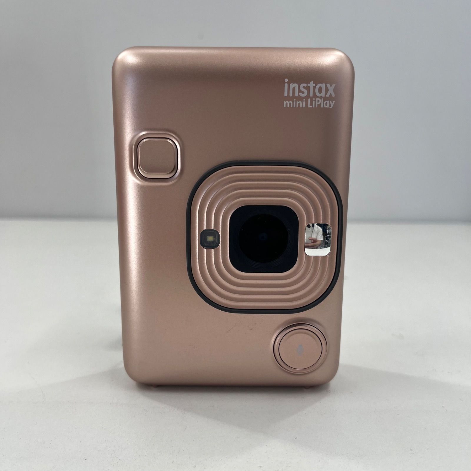 FUJIFILM instax mini LiPlay ブラッシュゴールド 元箱付 - メルカリ