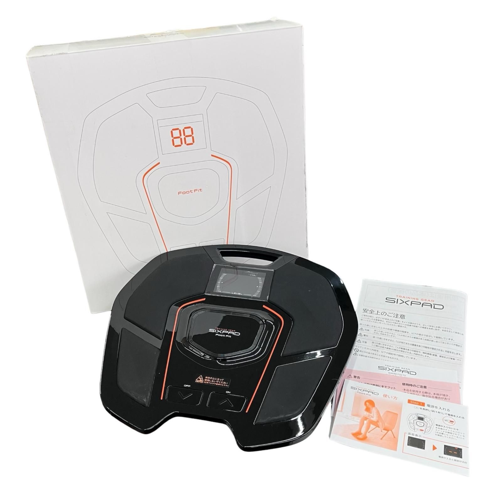 sixpad シックスパッド Footfit ブラック ブラウン 【k1393】 Fit