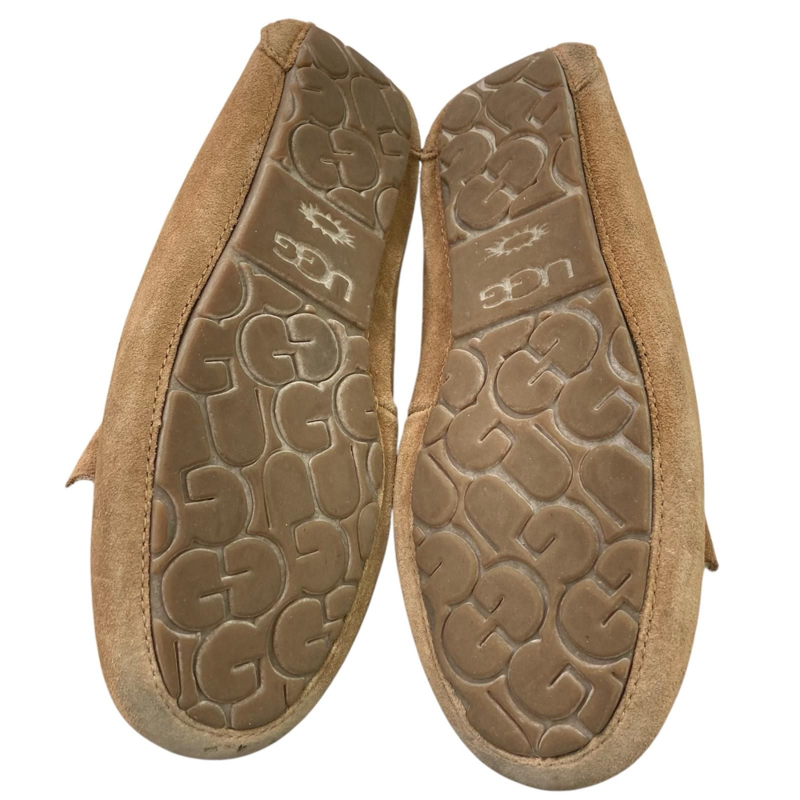 186005 現状品 UGG アグ モカシン リボン Ansley Bow フラットシューズ