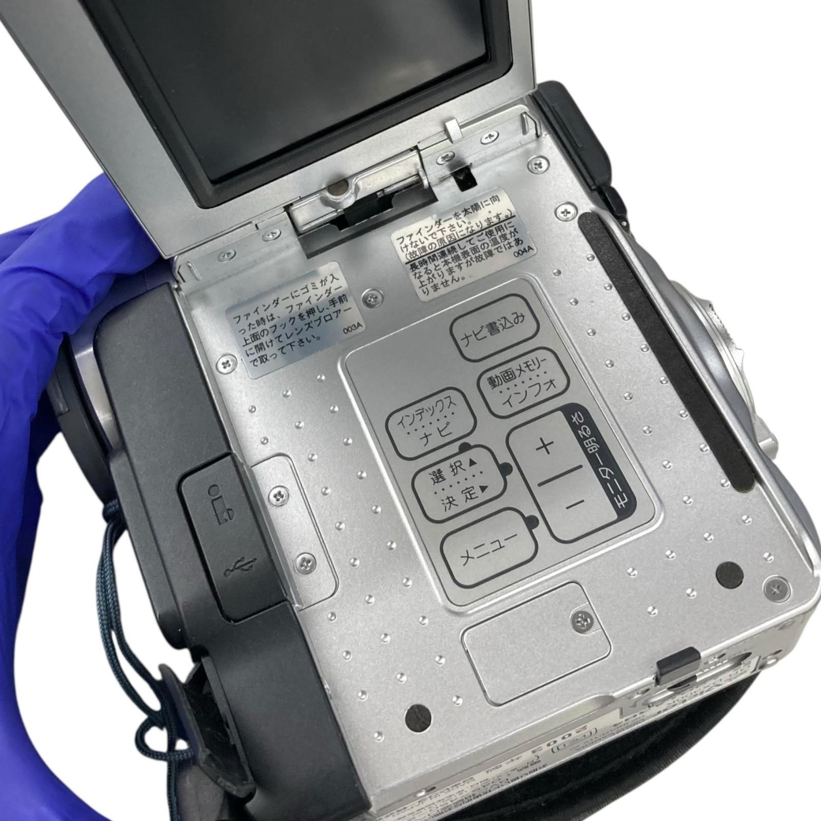 186000 通電確認のみ Victor ビクター デジタルビデオカメラ ミニDV