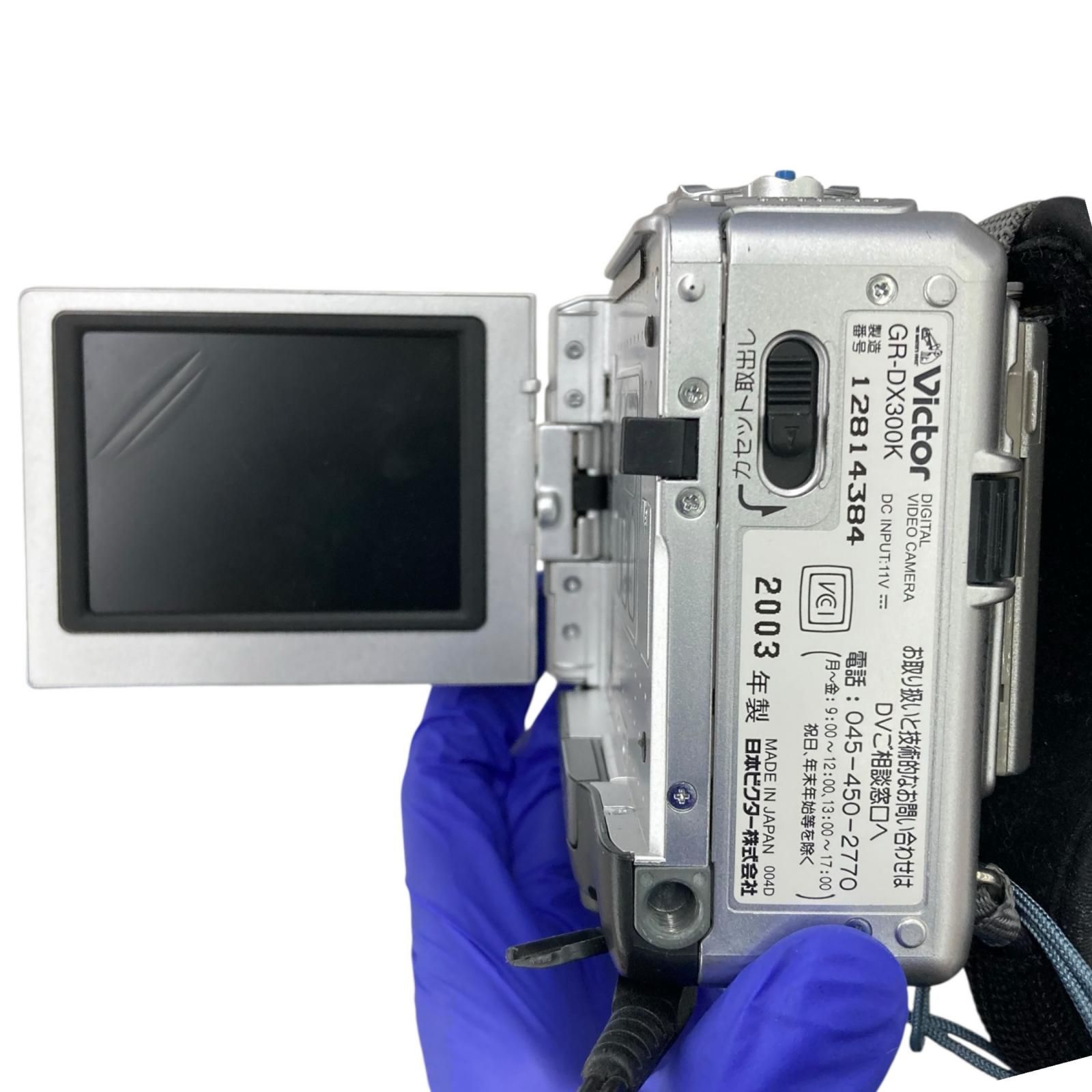 186000 通電確認のみ Victor ビクター デジタルビデオカメラ ミニDV