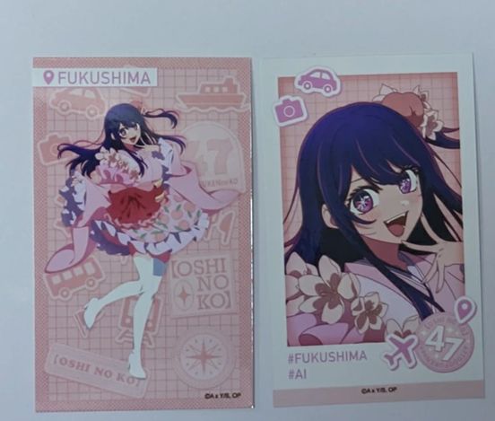 星野アイ(福島県) 推しの子 47都道府県の子 ミニブロマイド 