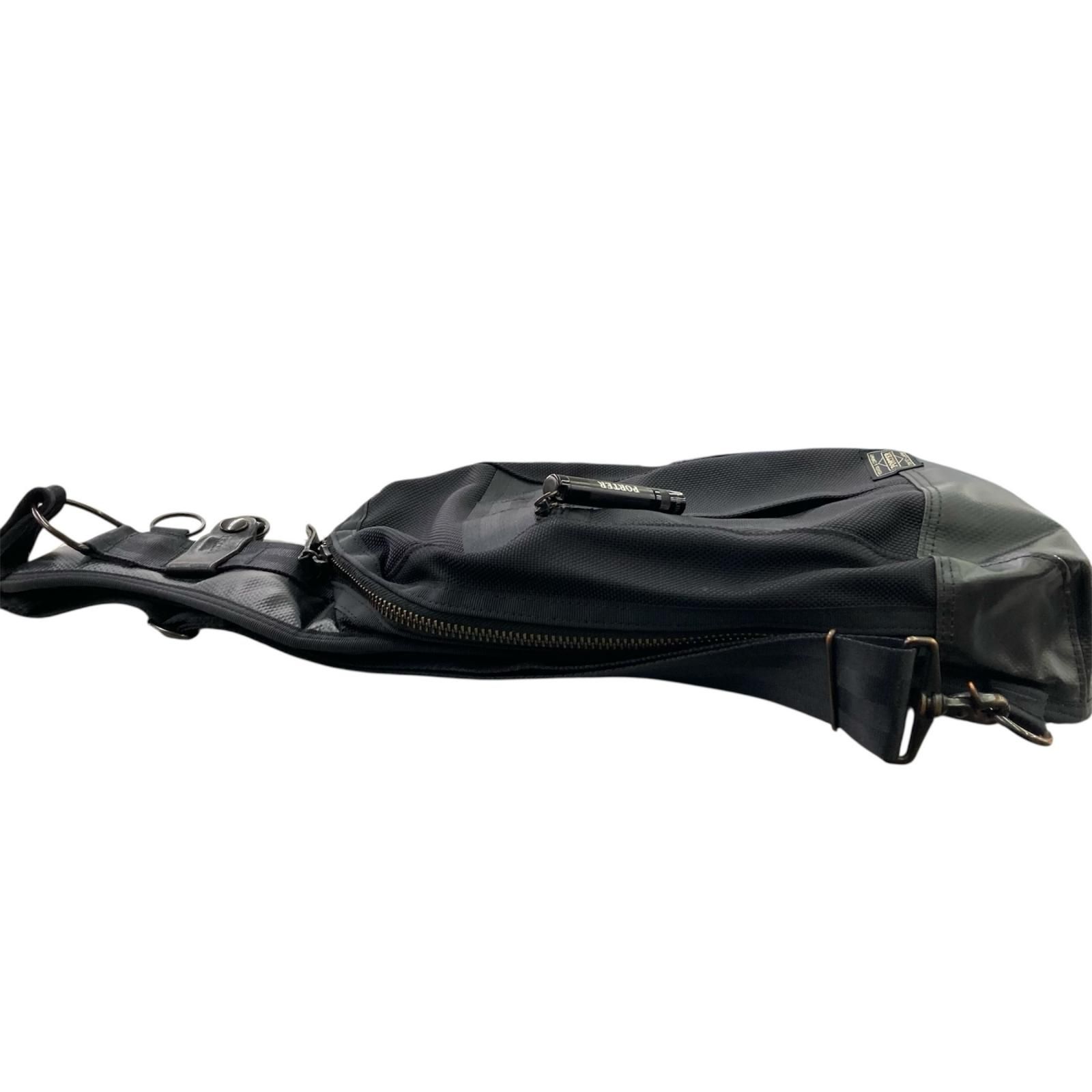 186005 現状品 PORTER ポーター ヒート スリングショルダーバッグ