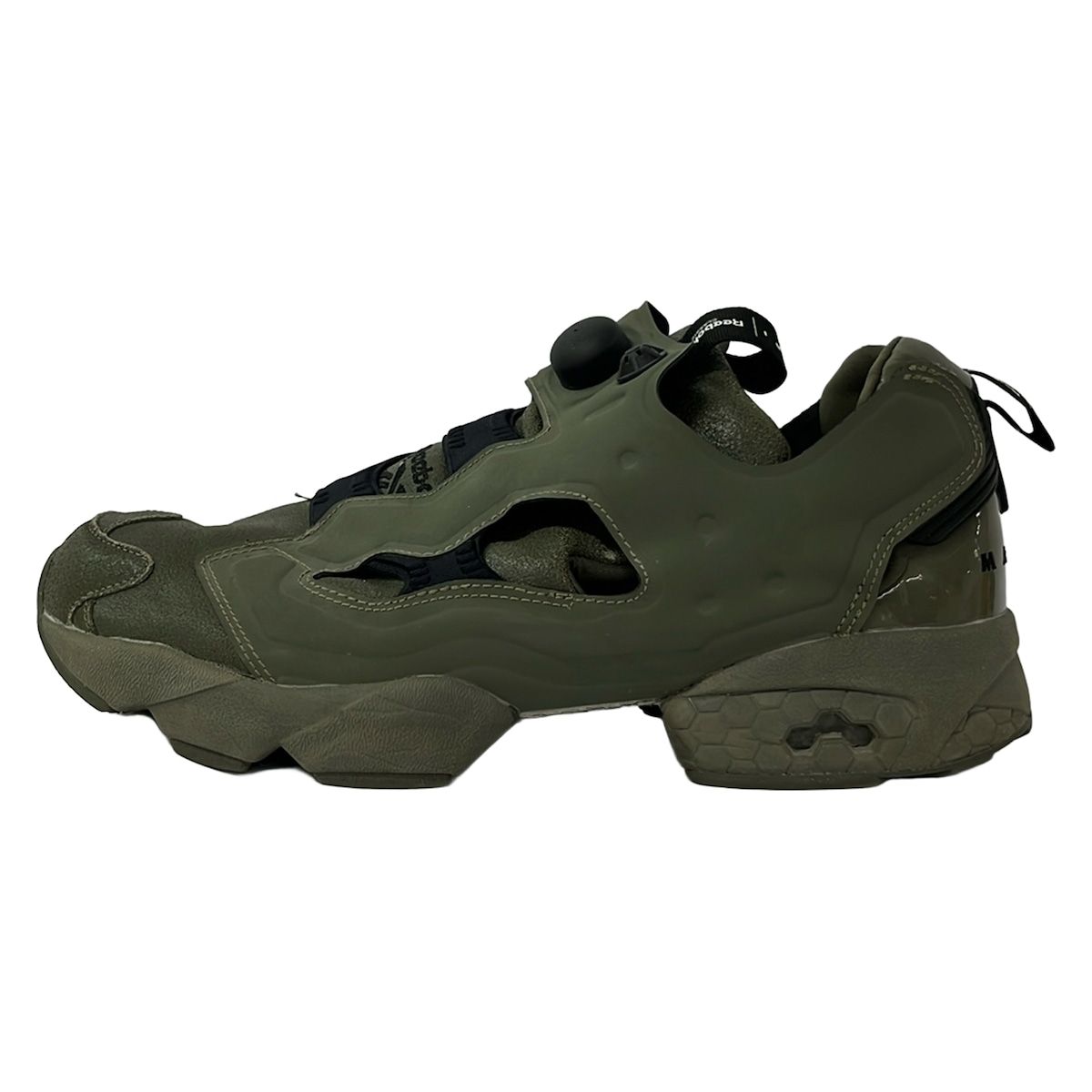 MARNI(マルニ) スニーカー 29.5 メンズ ポンプフューリー カーキ REEBOKコラボ レザー