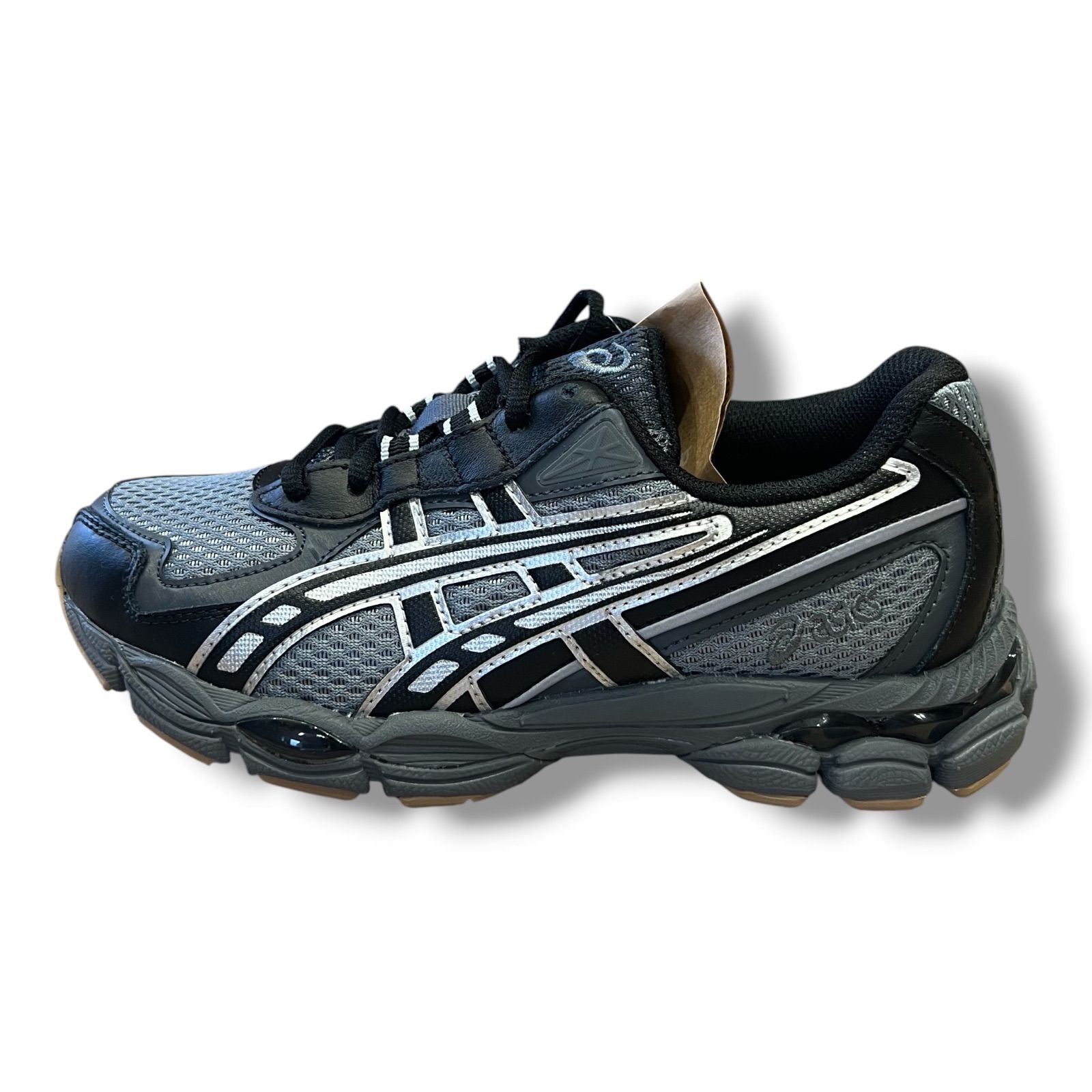 参考上代17,600円 未使用品 ASICS GEL-NYC ゲル エヌワイシー 2055 スニーカー アシックス 20551203A542 グレー 23.5㎝ 2168A1