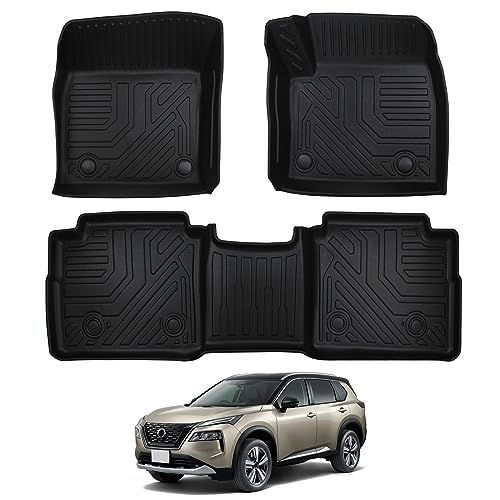 R◆ニッサン 新型エクストレイル T33系 5人乗用 e-power フロアマット車種専用 nissan X-Trail T33 SNT33 3D立体カーマット 防水マット TPE材質 保護マット 耐汚れ 耐摩擦 内装 カスタムパーツ インテ fdce050f